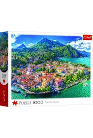 Puzzle 1000 Menaggio nad jeziorem Como TREFL