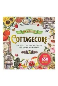 Ksi��ka z naklejkami 650 szt - Cottagecore