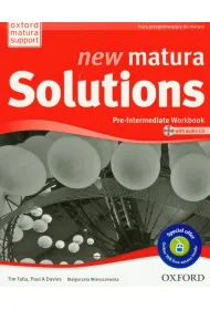 New Matura Solutions. Pre-Intermediate. �wiczenia. J�zyk angielski