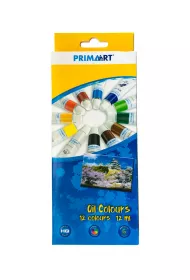 Prima Art Farby olejne w tubie 12 kolorw