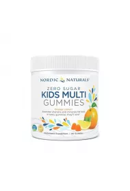 Nordic Naturals Kids Multi Zero Sugar Orange Lemon suplement diety 120 szt.