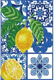 Diamond Dotz Haft diamentowy - Adults Citrus Tiles 30x20cm