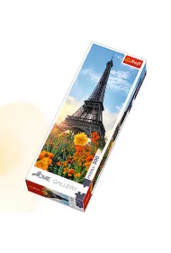 Puzzle 300 el. Wie�a Eiffla po�r�d kwiat�w Trefl