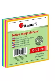 Titanum Notes elektorstatyczny 75x100mm 100 kartek