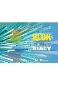 Kreska Blok techniczny A3 bia�y 10 kartek 10szt/opak
