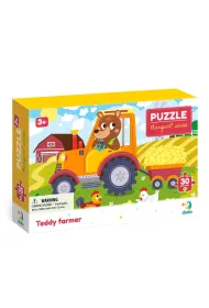Puzzle 30 el. Profesje. Farmer Teddy Dodo