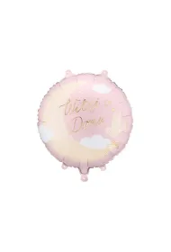 PartyDeco Balon fol.pastyl.Witaj w Domu 35x35 j.r� 27497
