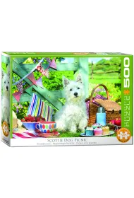 Puzzle 500 el. Piknik dla pas Scottie Eurographics