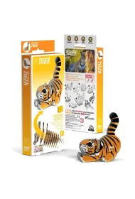 Puzzle Tygrys Eko Uk�adanka 3D Qelements