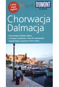 Chorwacja Dalmacja przewodnik Dumont z du�� map� regionu