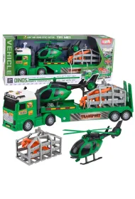 Zestaw transport Dinozaura �wiat�a d�wi�k LeanToys