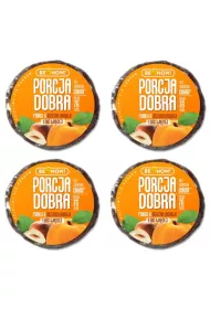 Porcja Dobra Krek morelowo-orzechowy Zestaw 4 x 25 g