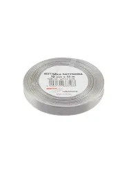 Brewis Wst��ka satynowa srebrna 12mm x 32m
