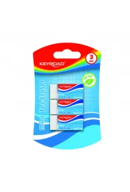 Keyroad Gumka do �cierania mini techniczna 3 szt.