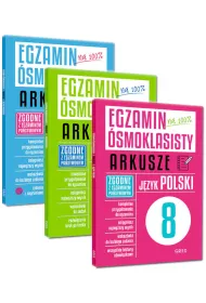 Egzamin �smoklasisty. Arkusze: J�zyk polski, matematyka i j�zyk angielski