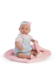 Lalka hiszpa�ska bobas Mantita z kocykiem 46cm Berbesa