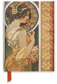 Flame Tree Notatnik A5 linia TW Pierwiosnek Alfons Mucha