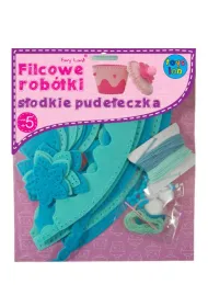 Filcowe s�odkie pude�eczka - NIEBIESKIE (FCK 103) * Stnux