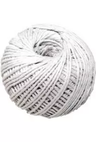 Ziemia Obiecana Sznurek bawe�niany bia�y 1.5 mm x 50 m