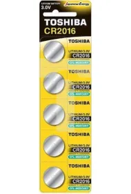 Bateria Toshiba CR2016 5szt