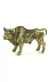 Figurka metalowa Byk