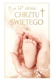 AbCard Kartka okoliczno�ciowa Chrzest CHM01