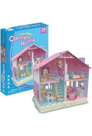 Puzzle 3D Carries Home Domek dla lalek Cubic Fun