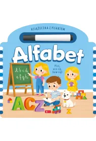 Alfabet z flamastrem. Ksi��ka z pisakiem