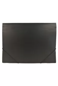 Panta Plast Teczka A4 na gumk� Focus czarna