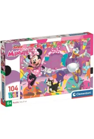 Puzzle 104 el. SuperColor. Minnie Clementoni