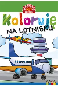 Koloruj�. Na lotnisku