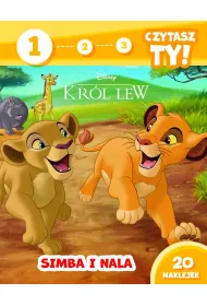 1, 2, 3, czytasz ty! Poziom 1. Simba i Nala. Disney Krl Lew