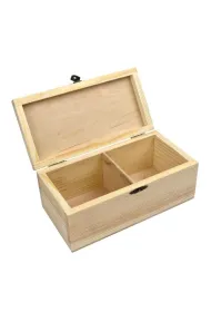 Rosa Pude�ko drewniane z zamkiem 20x10x8cm
