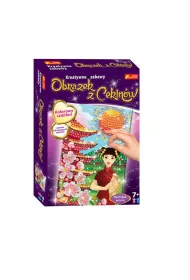 Ranok-Creative Cekinowy obrazek Kwitn�ce wi�nie