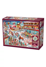Puzzle 2000 Parada witego Mikoaja G3 Cobble Hill