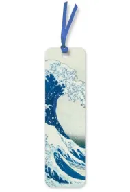 Flame Tree Zak�adka do ksi��ki Wielka fala w Kanagawie Hokusai Katsushika FT BKMK36
