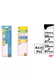 Mp Main Paper KARTECZKI SAMOPRZYLEPNE - ZWIERZAKI MP PN149-27