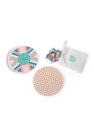 Uk�adanka mozaika z drewnianymi grzybkami Bs Toys