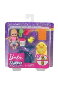 Barbie Lalka dziecko + akcesoria GHV84 Mattel