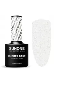 Sunone Rubber Base 14 White Diamond Baza hybrydowa kauczukowa 12 g