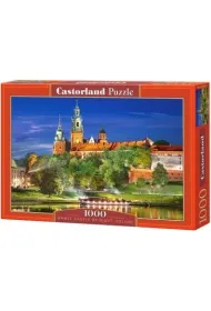Puzzle 1000 el. Wawel Castle by Night, Poland Castorland