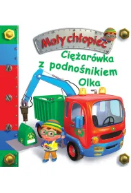 Ci�ar�wka z podno�nikiem Olka. Ma�y ch�opiec