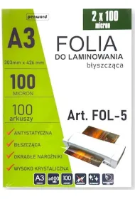 Penword Folia do laminowania A3