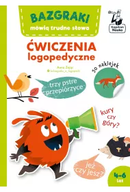 Bazgraki mwi trudne sowa. wiczenia logopedyczne. Kapitan Nauka