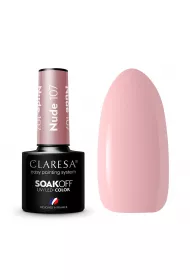 Claresa Soak Off UV/LED Nude lakier hybrydowy 107 5 g