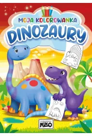 Dinozaury. Moja kolorowanka