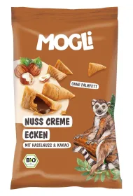 Mogli Ro�ki z kremem orzechowo - kakaowym bezglutenowe 30 g Bio
