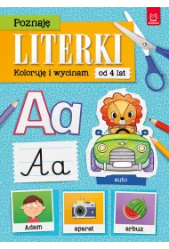 POZNAJ LITERKI. KOLORUJ I WYCINAM
