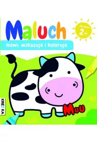 Muu. Maluch m�wi, wskazuje i koloruje