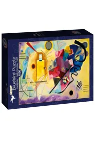 Puzzle 1000 el. Wassily Kandinsky, ��ty, czerwony... Bluebird Puzzle